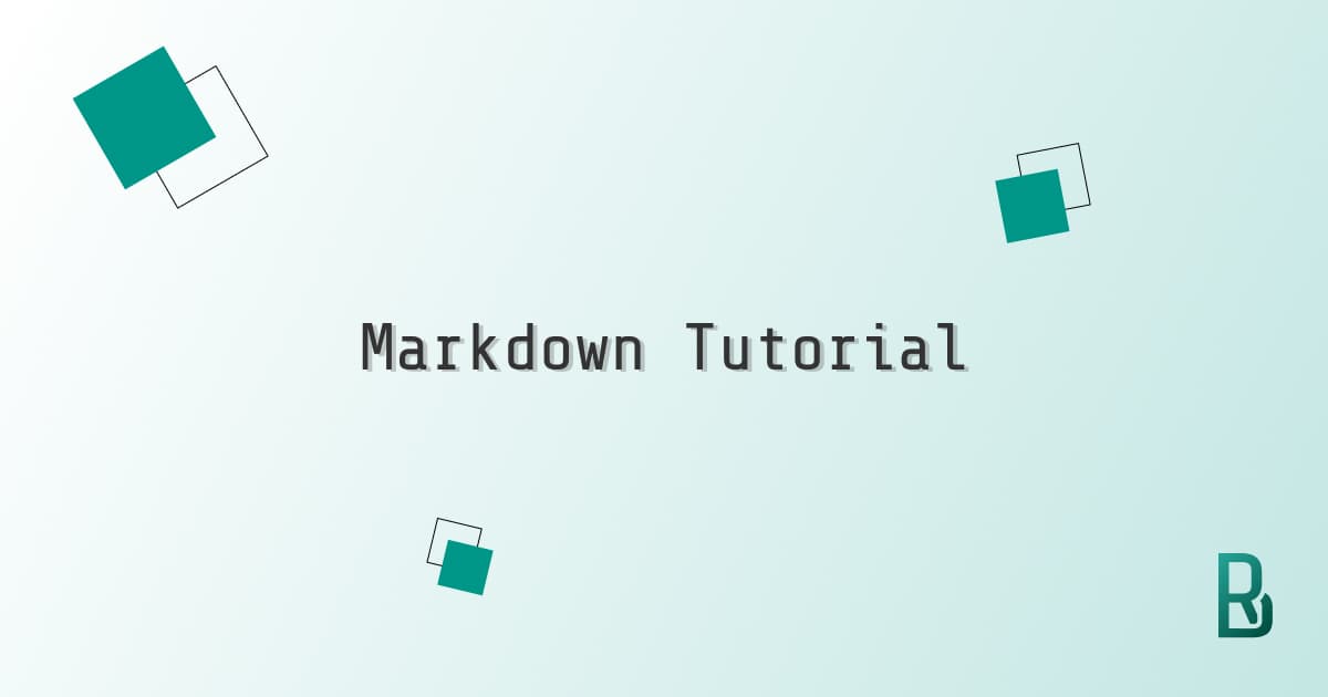 Markdown Tutorial