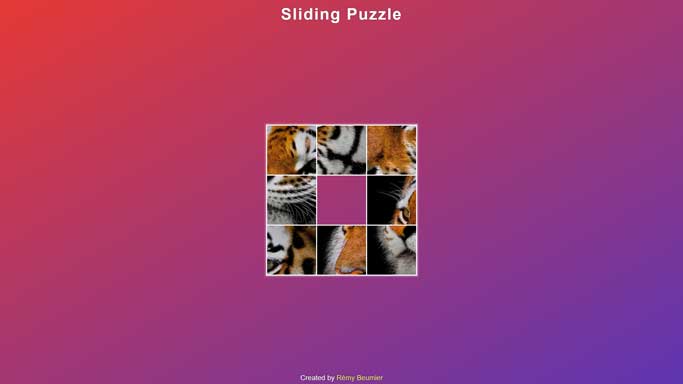 Sliding Puzzle